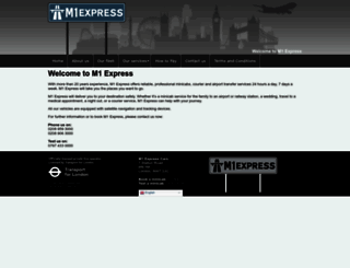 m1express.com screenshot