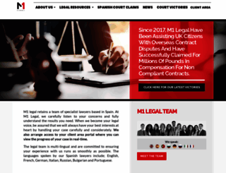 m1legal.com screenshot