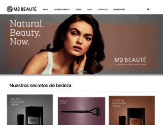 m2beaute.com.mx screenshot