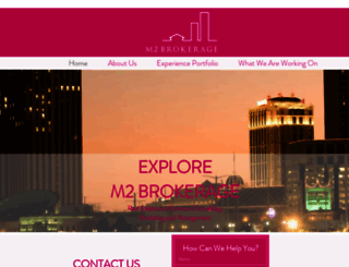 m2brokerage.com screenshot