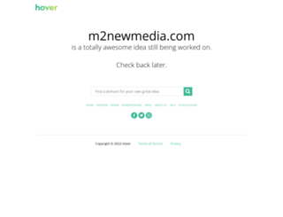 m2newmedia.com screenshot