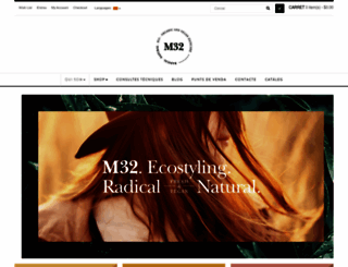 m32natural.com screenshot