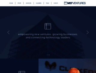 m37ventures.com screenshot