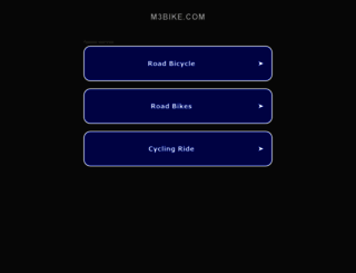 m3bike.com screenshot