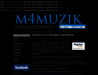 m4muzik.co.uk screenshot
