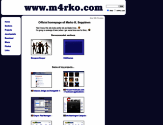 m4rko.com screenshot