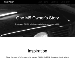 m5owner.com screenshot