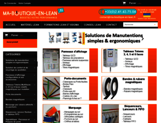 ma-boutique-en-lean.fr screenshot