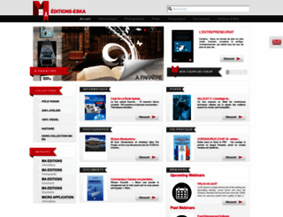 ma-editions.com screenshot