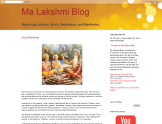 ma-lakshmi-blog.blogspot.in screenshot