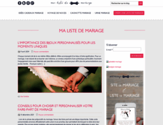 ma-liste-de-mariage.com screenshot