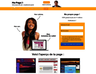 ma-page.fr screenshot
