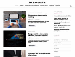 ma-papeterie.com screenshot