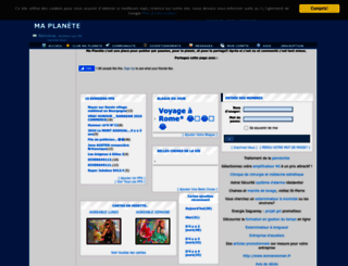 ma-planete.com screenshot