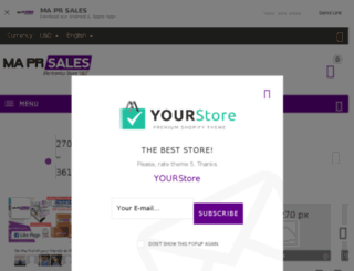 ma-pr-sales.myshopify.com screenshot