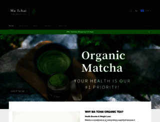 ma-tchai-tea-store.myshopify.com screenshot
