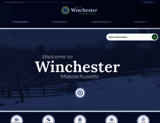 ma-winchester.civicplus.com screenshot
