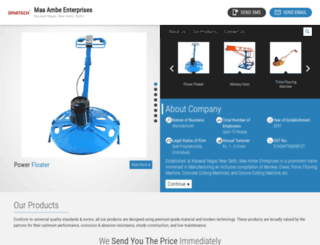 maaambeenterprises.in screenshot