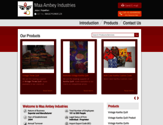 maaambeyindustries.com screenshot