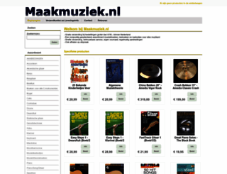 maakmuziek.nl screenshot