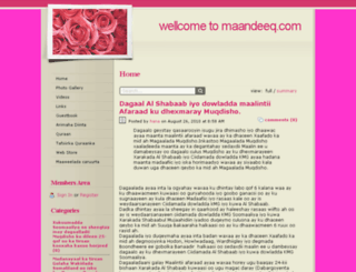 maandeeq.webs.com screenshot