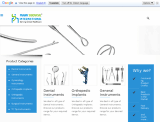 maansurgical.com screenshot
