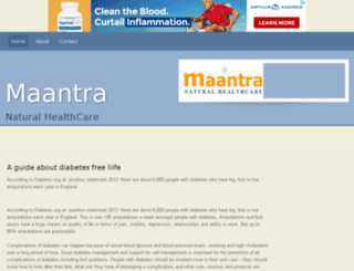 maantra.bravesites.com screenshot