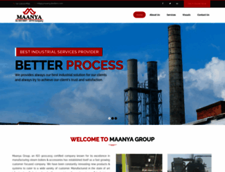 maanyaboilers.com screenshot