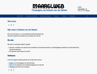 maarelweb.nl screenshot