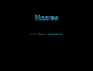 maarse.com screenshot