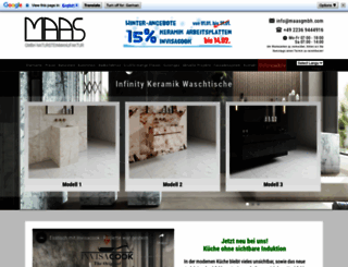 maasgmbh.com screenshot