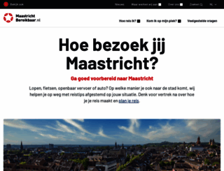 maastrichtbereikbaar.nl screenshot