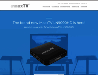 maaxtv.com screenshot