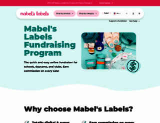 mabelsfundraising.com screenshot