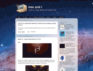 mac-and-i.blogspot.com screenshot