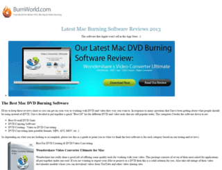 mac-dvd-burning-software.burnworld.com screenshot