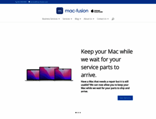 mac-fusion.com screenshot