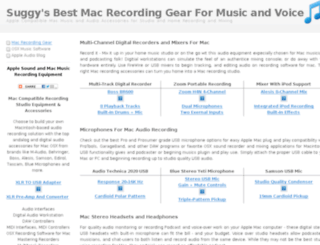 mac-music-gear.com screenshot