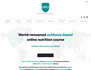 mac-nutritionuni.com screenshot