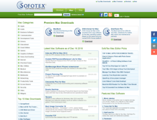 mac.sofotex.com screenshot