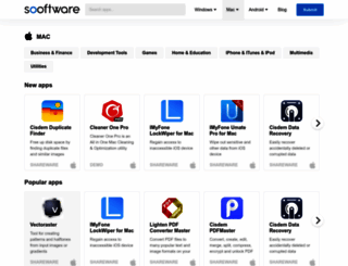 mac.sooftware.com screenshot