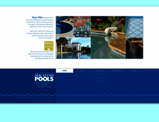 macalusopools.com screenshot