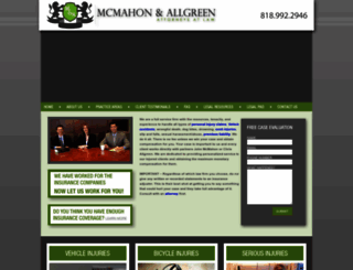 macandgreenlaw.com screenshot