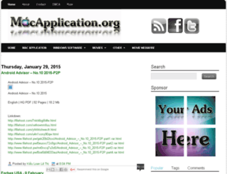 macapplication.org screenshot