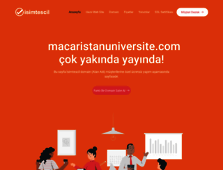 macaristanuniversite.com screenshot