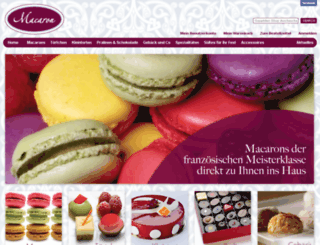 macaron-online-shop.de screenshot