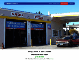 macarthursmogcheck.com screenshot
