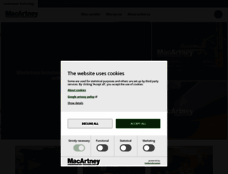 macartney.com screenshot