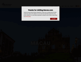 macau.com screenshot