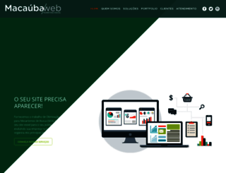 macaubaweb.com.br screenshot